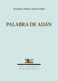 PALABRA DE ADáN: portada