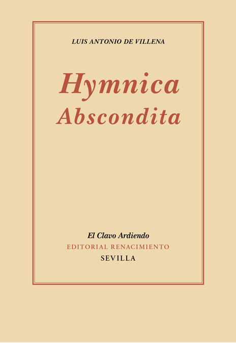 HYMNICA ABSCONDITA: portada