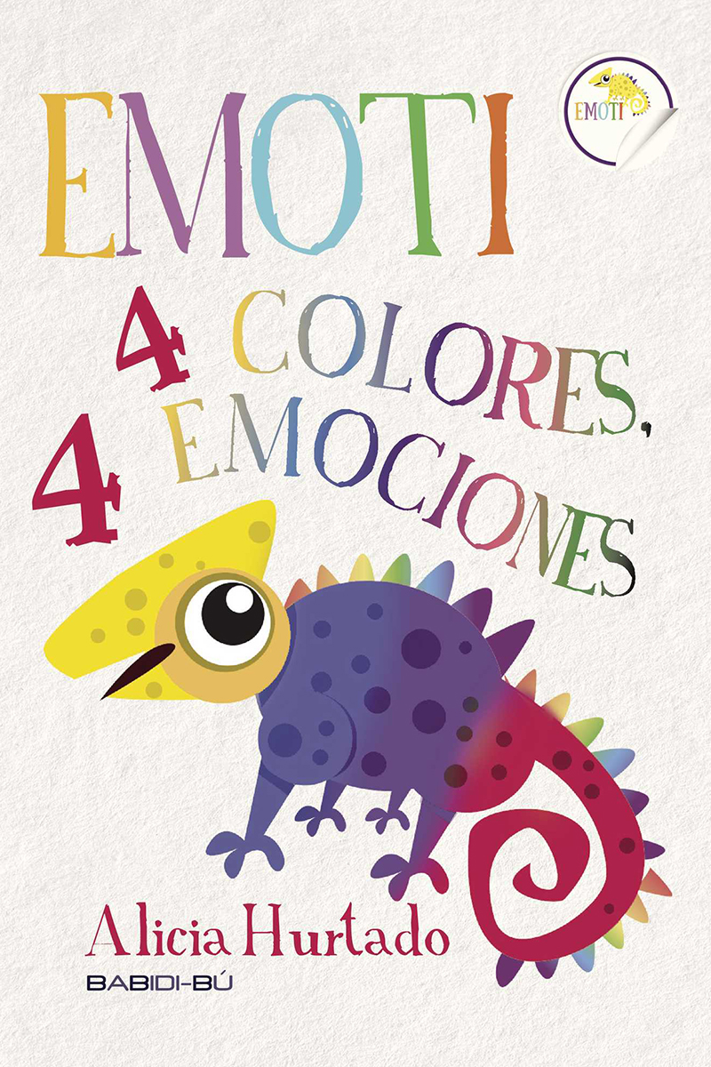 EMOTI: 4 COLORES, 4 EMOCIONES: portada