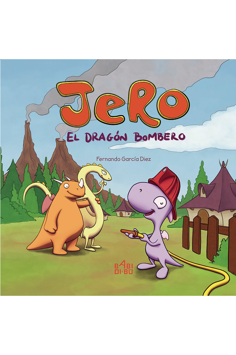 Jero, el dragón bombero: portada
