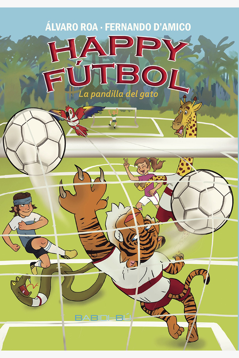 Happy Fútbol, la pandilla del gato: portada