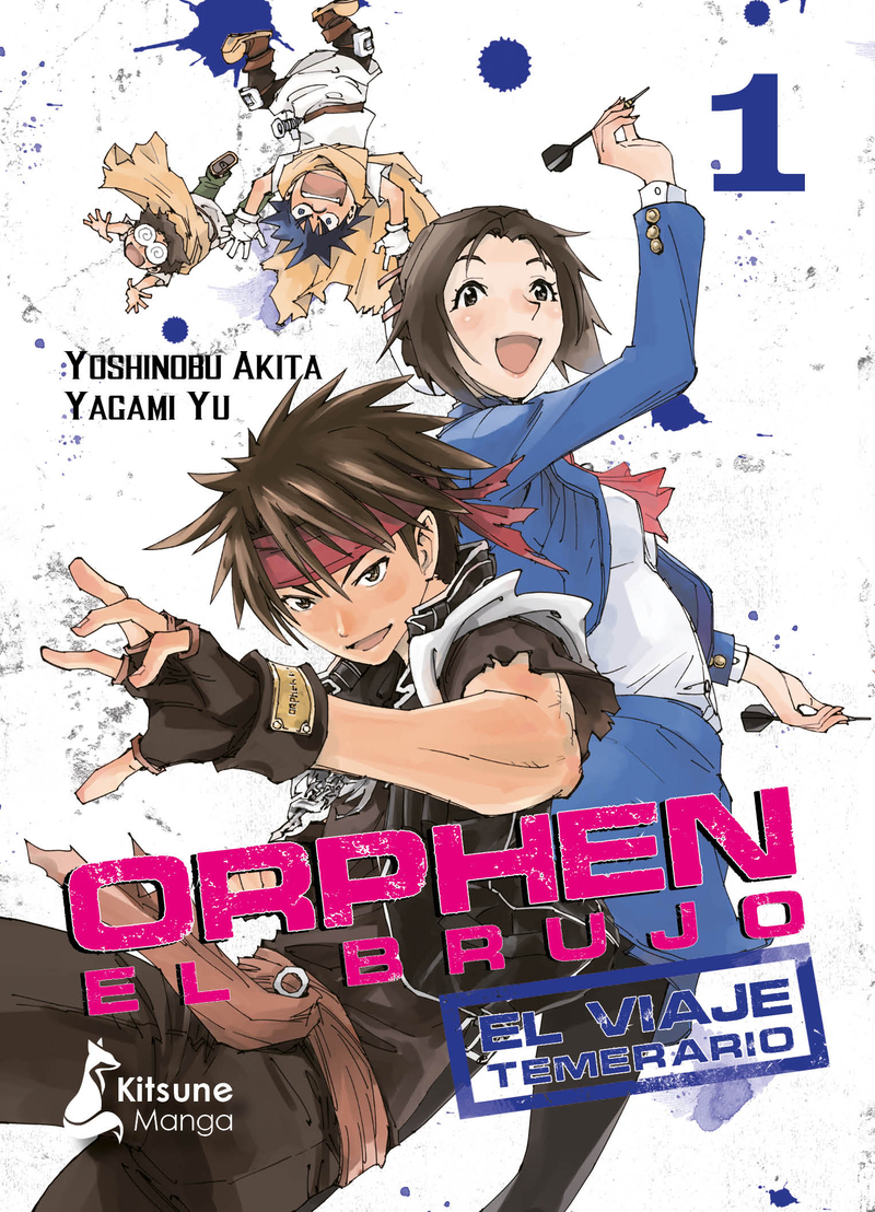 Orphen el Brujo: el viaje temerario, vol. 1: portada