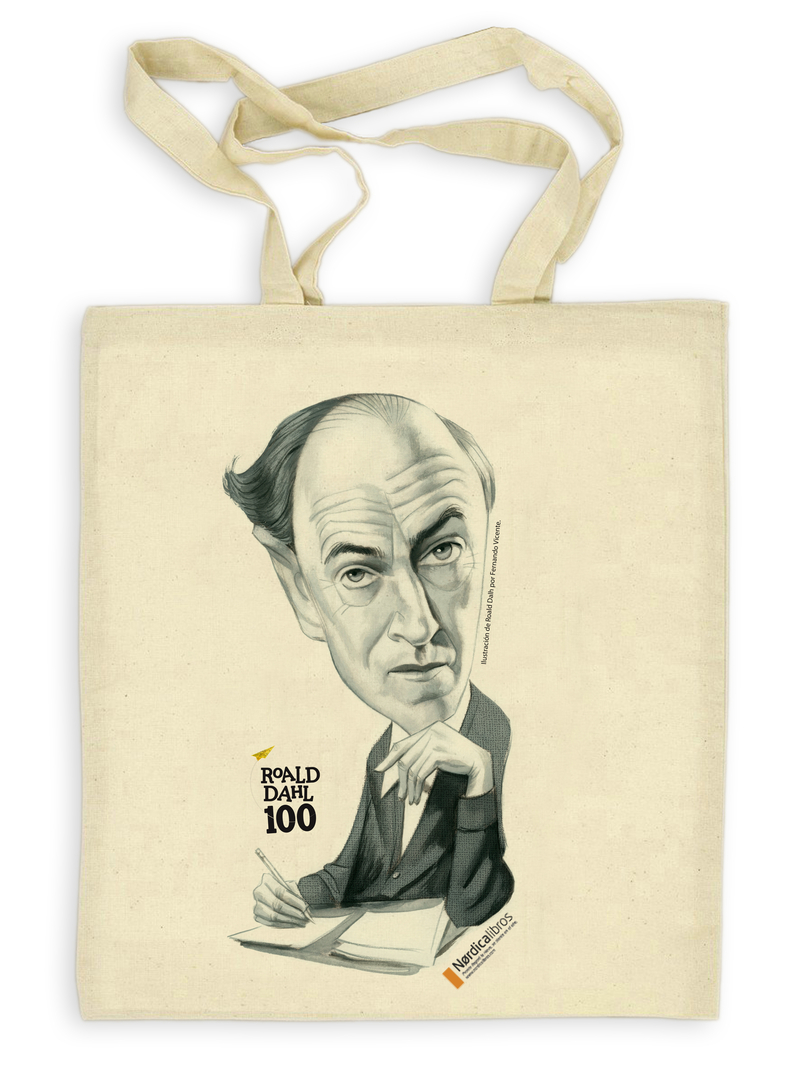 Bolsa centenario Roald Dahl: portada