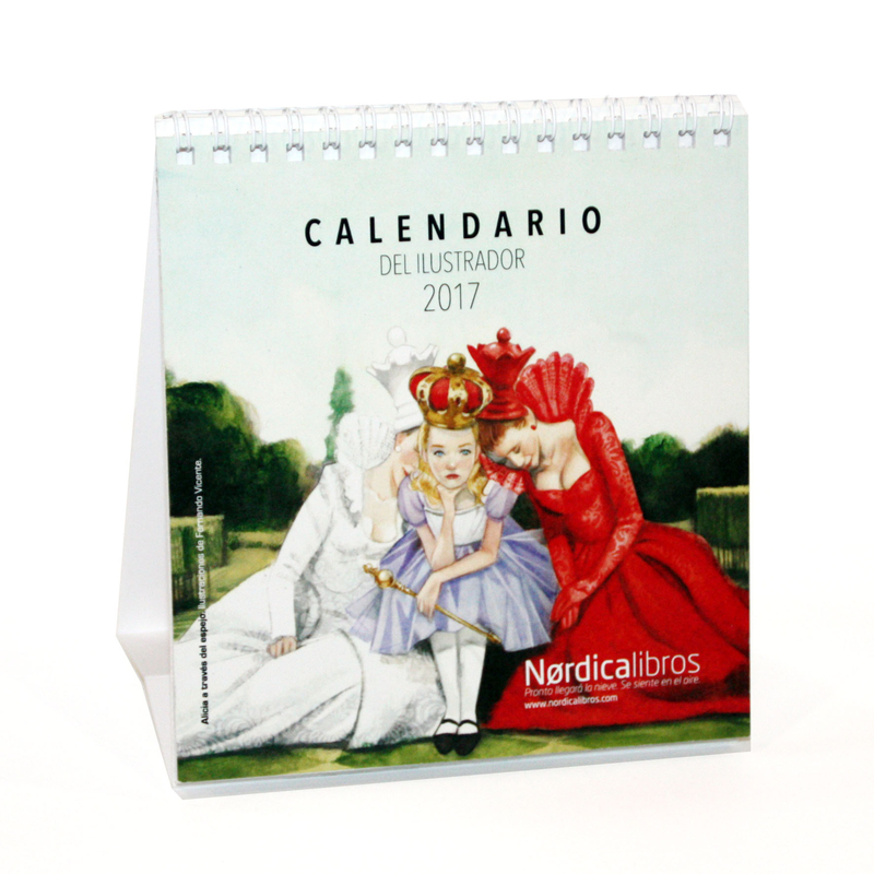 Calendario del ilustrador 2017: portada