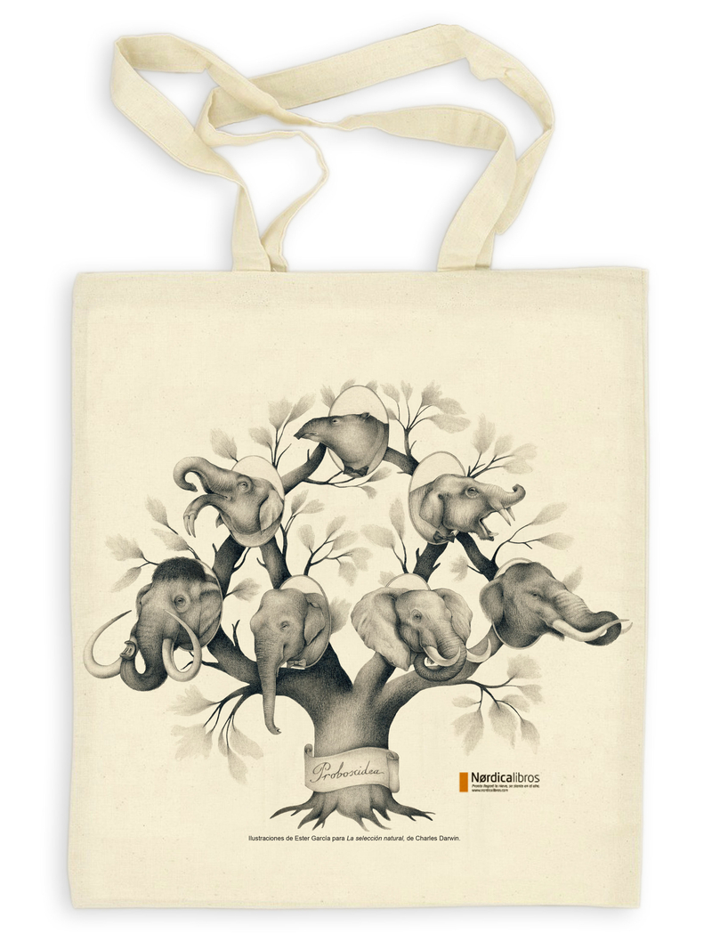 Bolsa La selección natural: portada