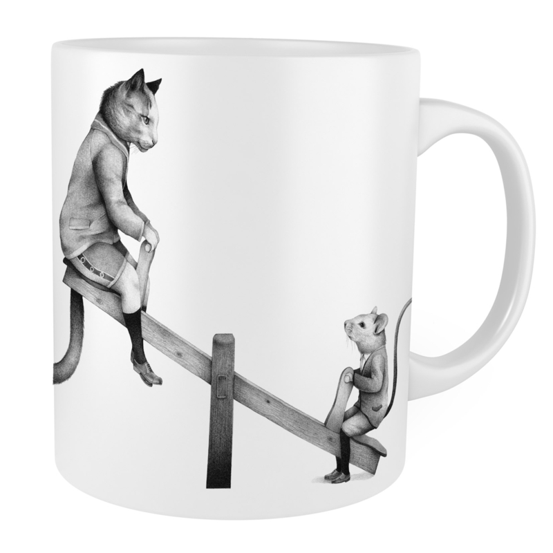 Taza La selección natural: portada