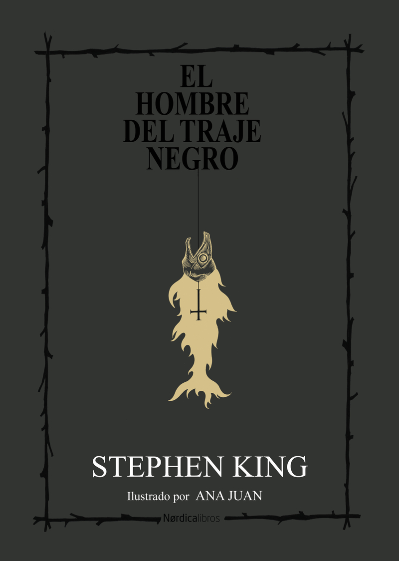 El hombre del traje negro: portada