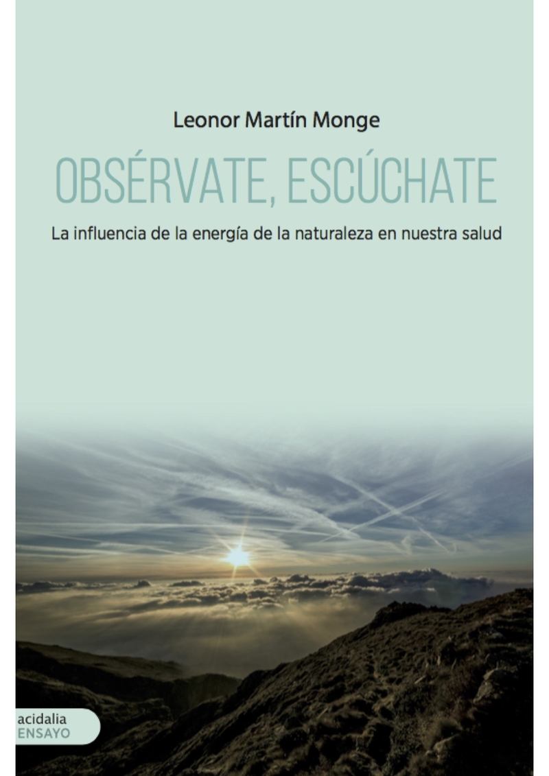 Obsérvate, escúchate: portada