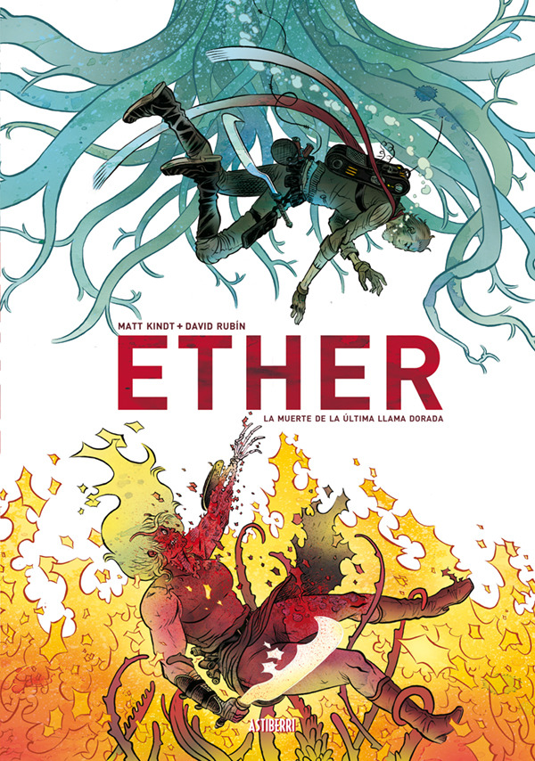 ETHER. LA MUERTE DE LA ULTIMA LLAMA DORADA 2. ED.: portada