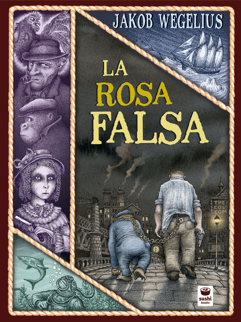 rosa falsa, La: portada