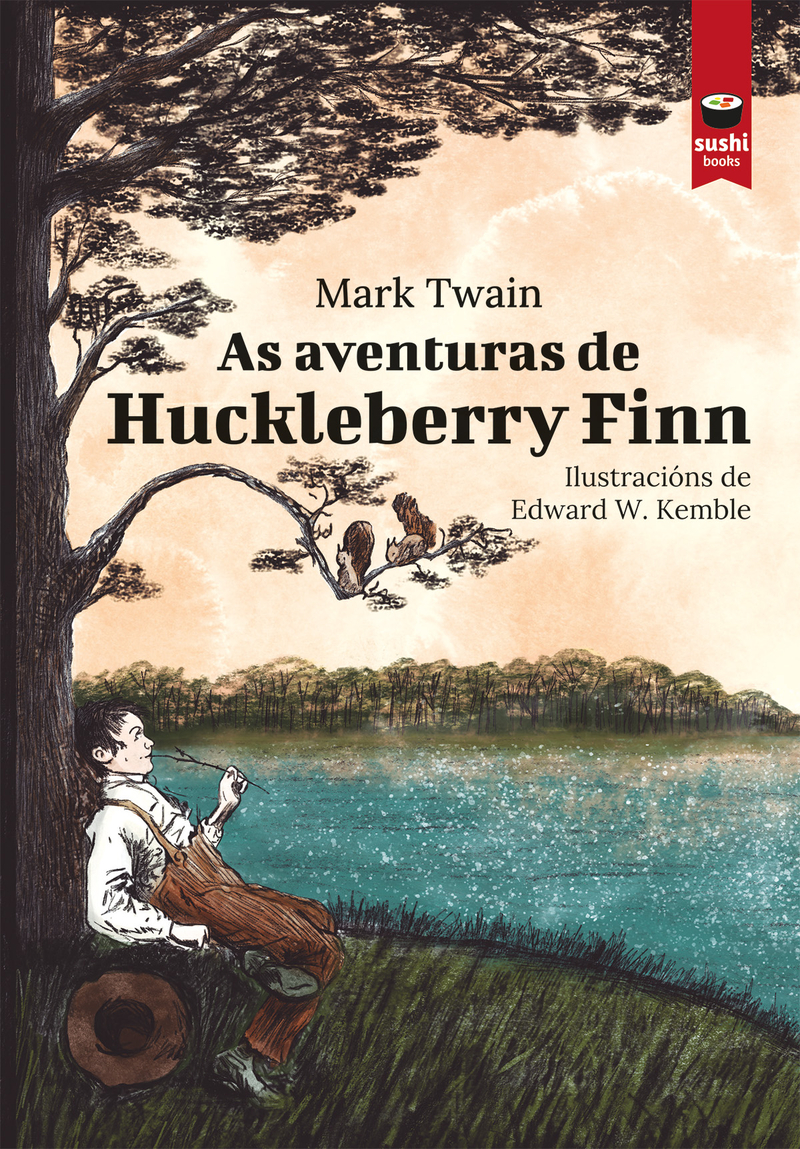 As aventuras de Huckleberry Finn (GAL): portada