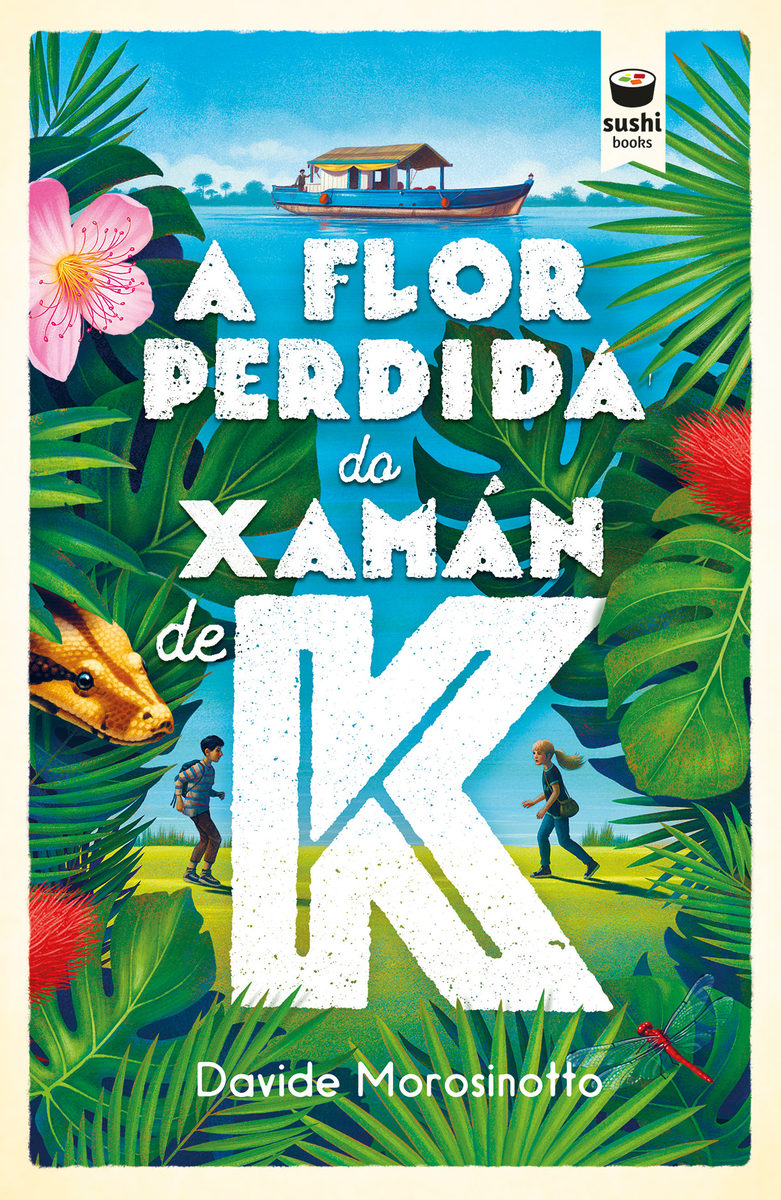 A flor perdida do xamán de K: portada