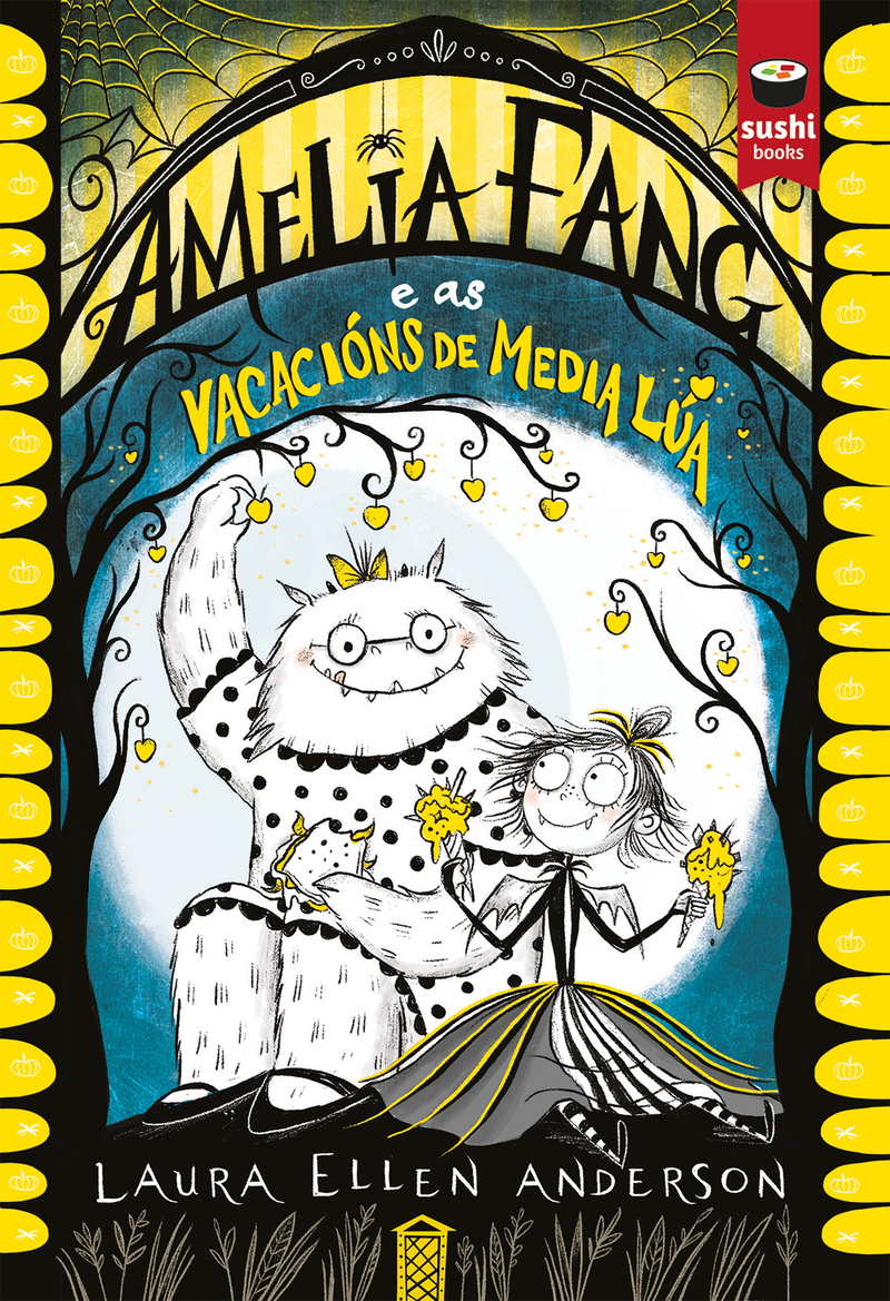 Amelia Fang e as vacacións de media lúa: portada