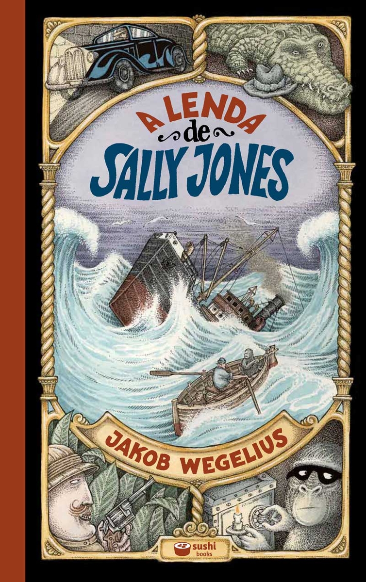 A lenda de Sally Jones (rústica): portada
