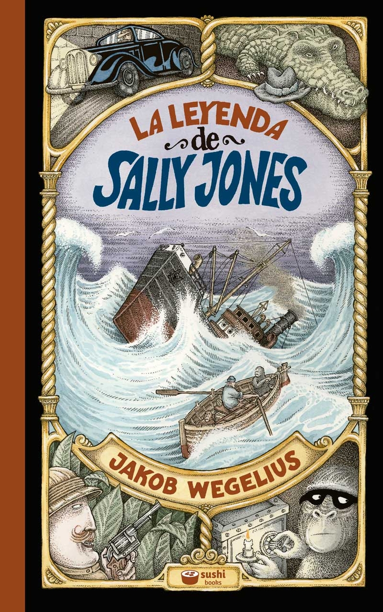 La leyenda de Sally Jones (rústica): portada