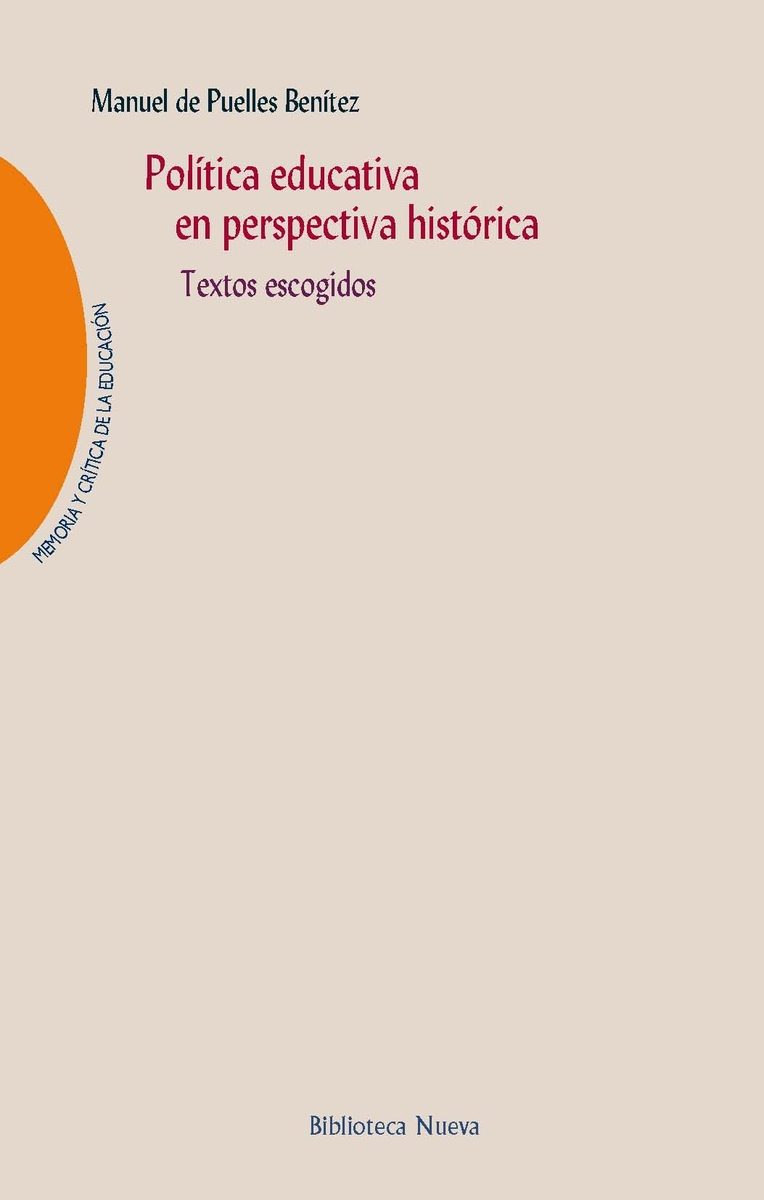 POLTICA EDUCATIVA EN PERSPECTIVA HISTRICA: portada