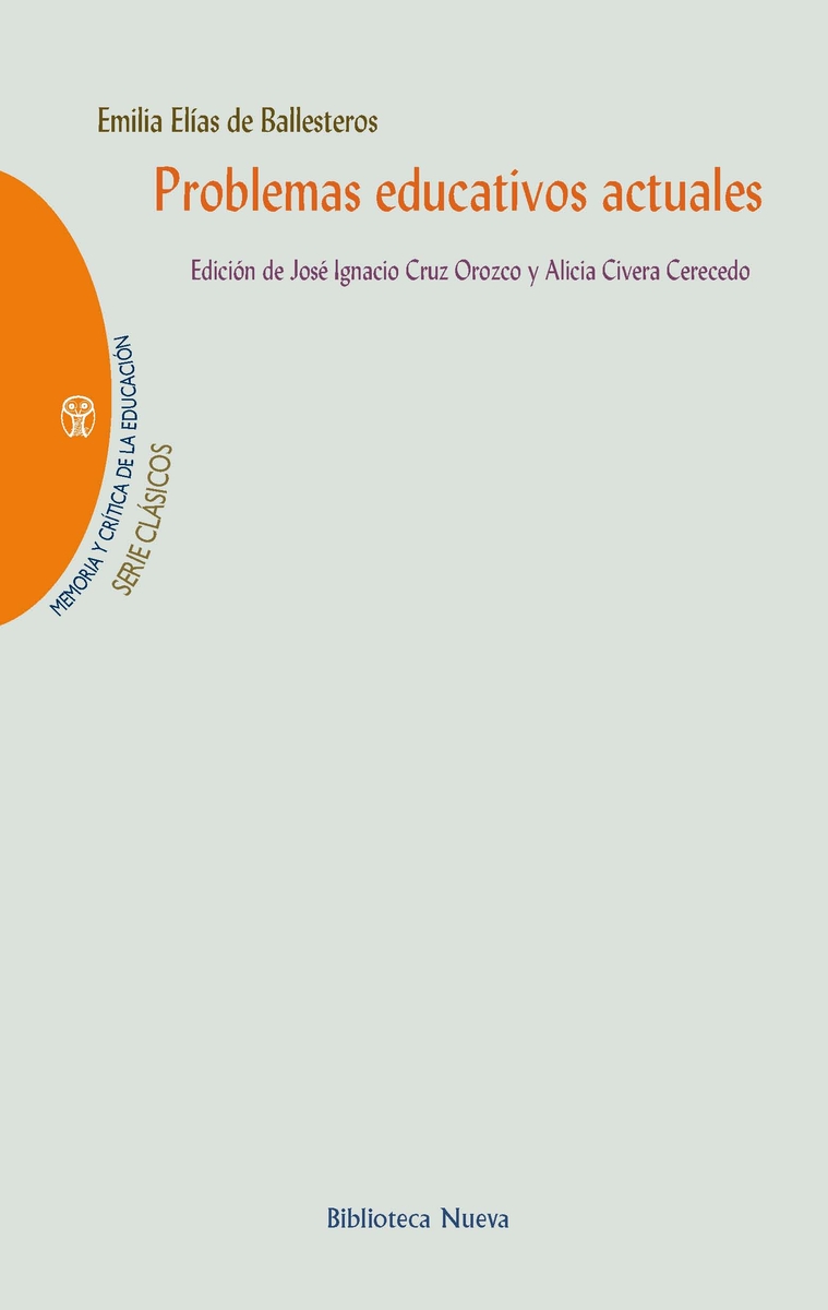 PROBLEMAS EDUCATIVOS ACTUALES: portada