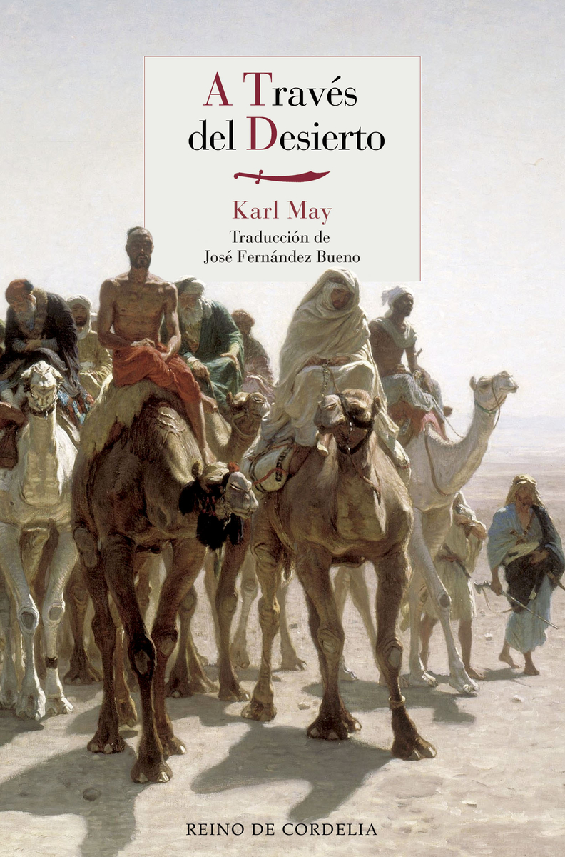 A TRAVÉS DEL DESIERTO: portada