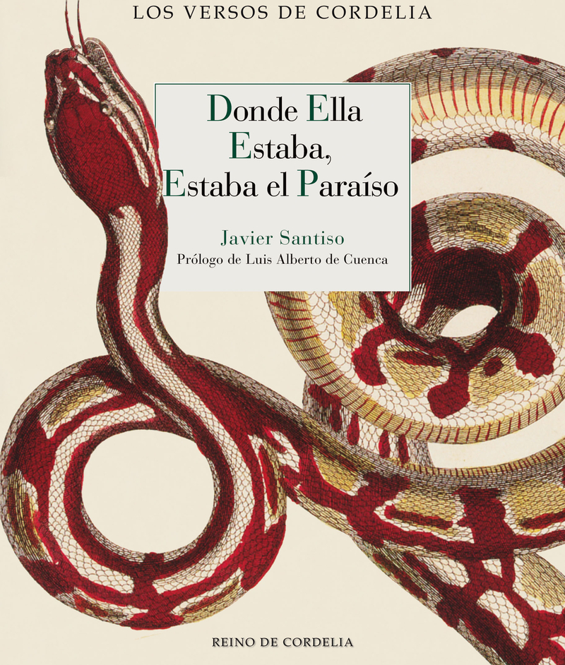 DONDE ELLA ESTABA, ESTABA EL PARAÍSO: portada