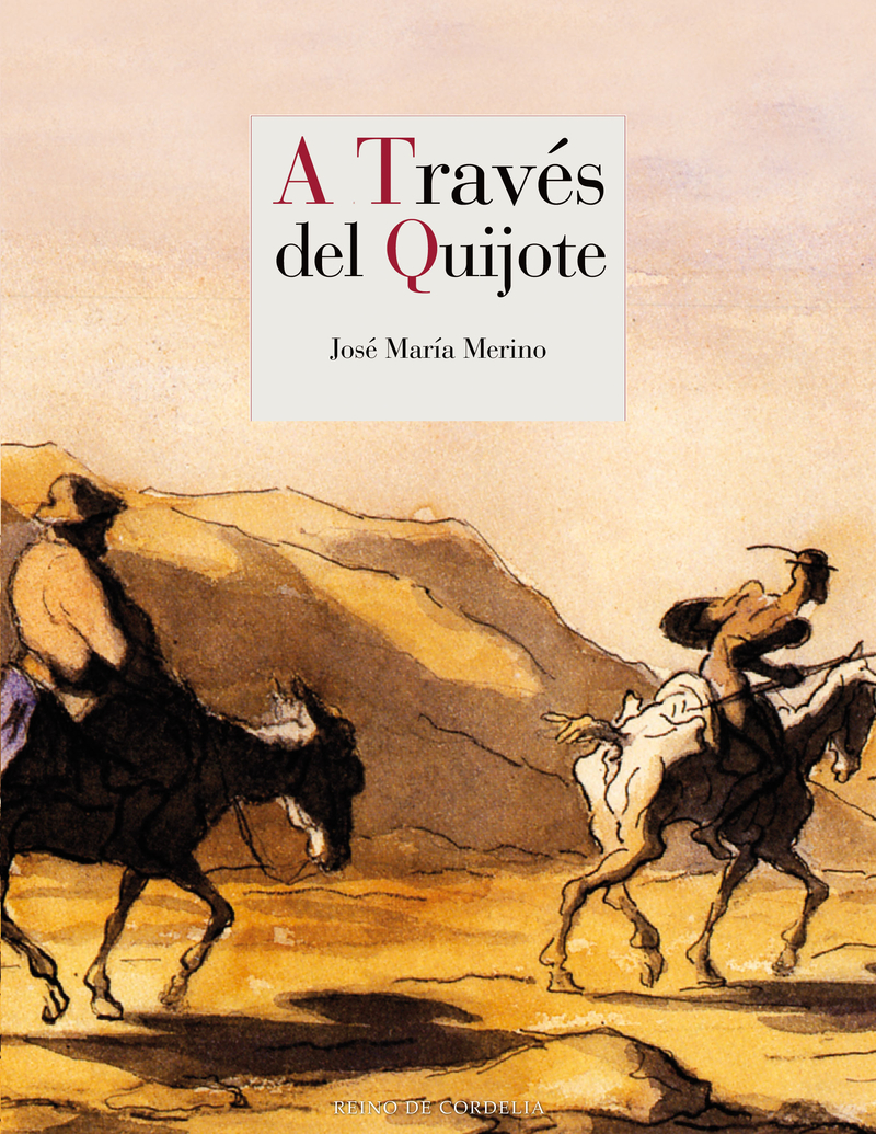 A TRAVS DEL QUIJOTE: portada