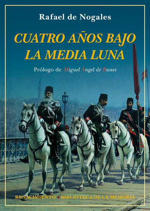 CUATRO AOS BAJO LA MEDIA LUNA: portada