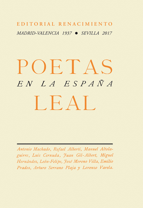 POETAS EN LA ESPAA LEAL: portada