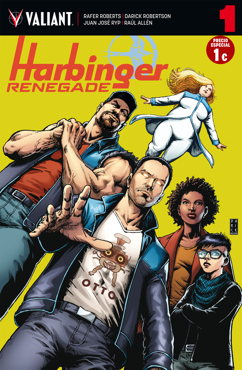 HARBINGER RENEGADE 1: portada