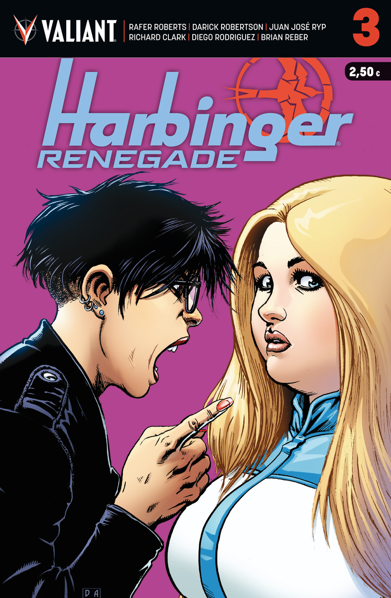 HARBINGER RENEGADE 3: portada