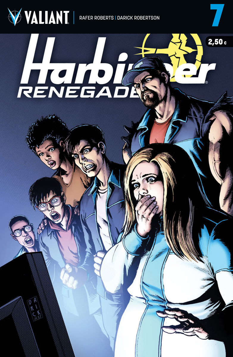 HARBINGER RENEGADE 7: portada