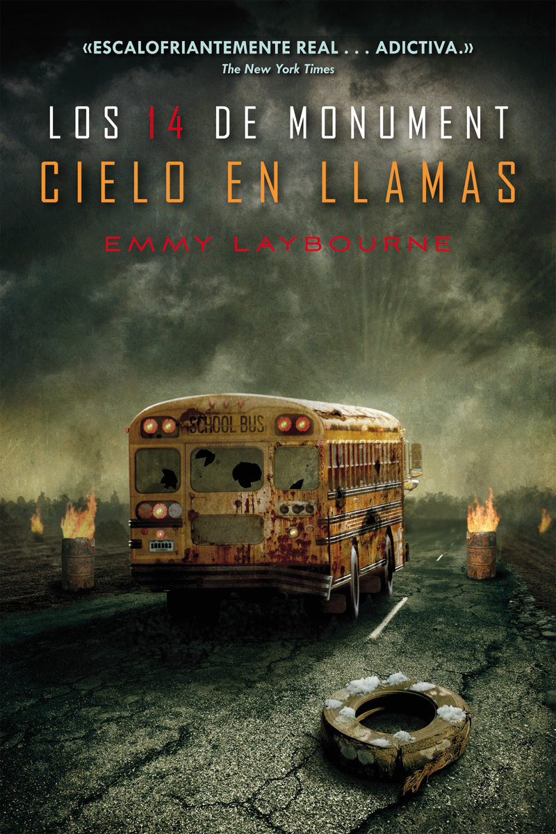 Cielo en llamas: portada