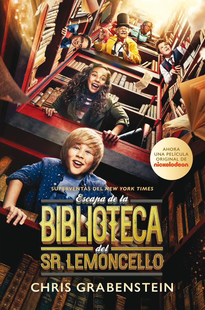 Escapa de la biblioteca del Señor Lemoncello: portada