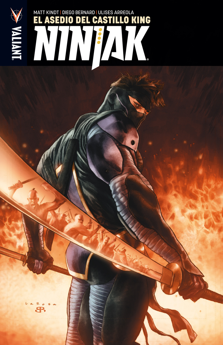 Ninjak 4: Asedio del castillo King: portada