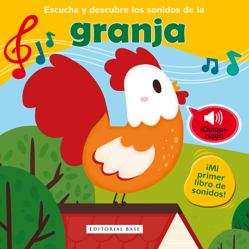 ESCUCHA Y DESCUBRE LOS SONIDOS DE LA GRANJA: portada