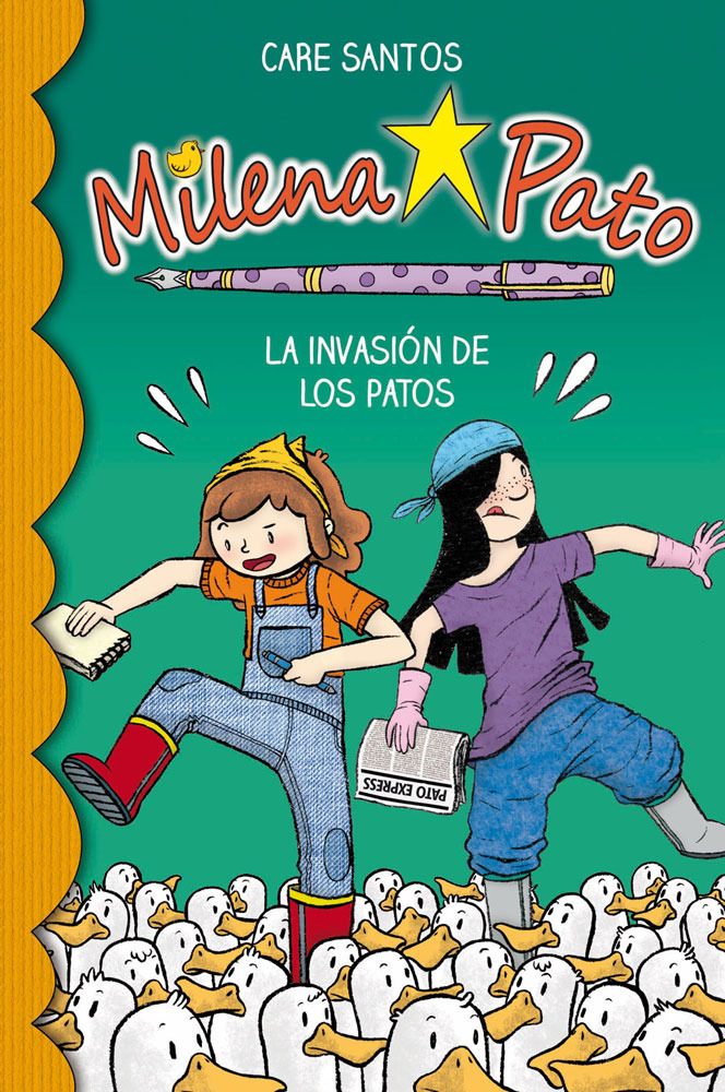 Milena Pato 4. La invasin de los patos: portada