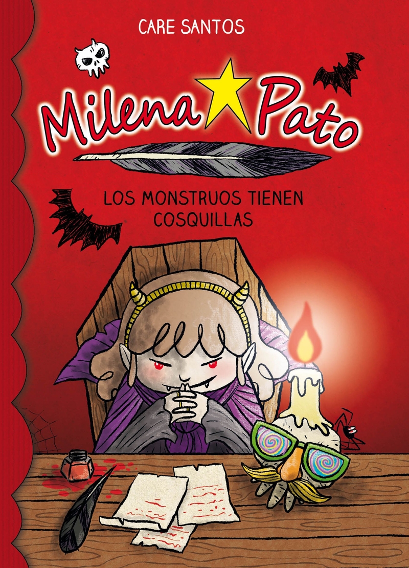 MILENA PATO 9. LOS MONSTRUOS TIENEN COSQUILLAS: portada