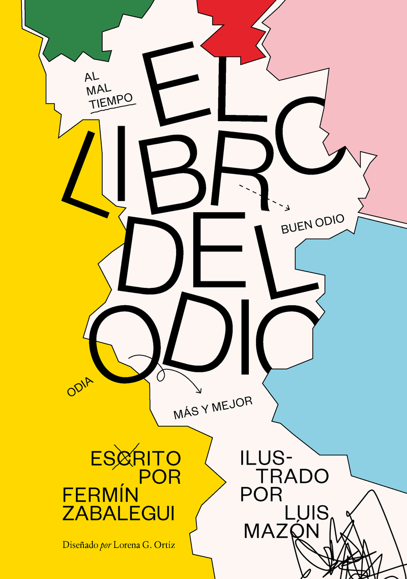 El libro del odio: portada