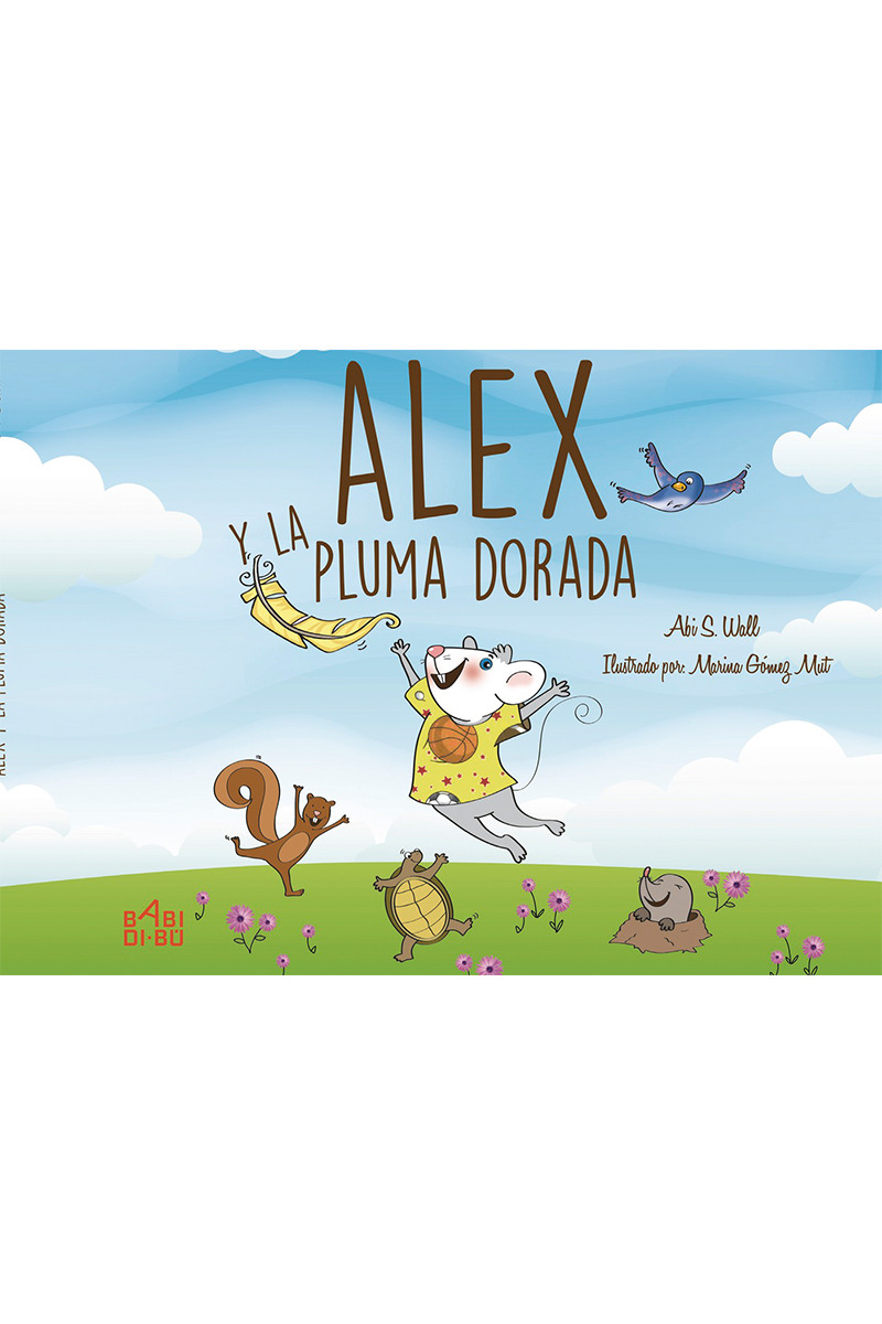 Alex y la pluma dorada: portada