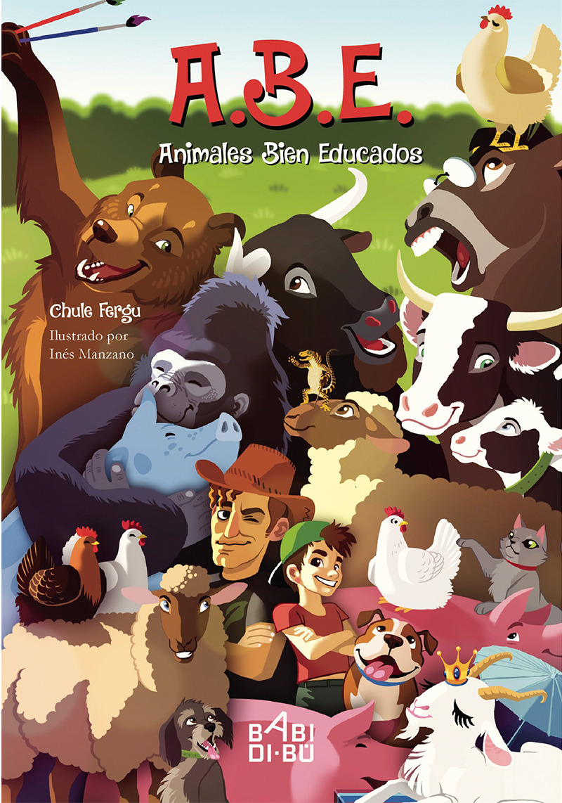 A.B.E. Animales bien educados: portada