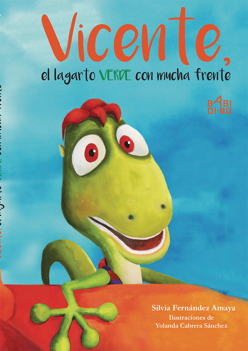 Vicente, el lagarto verde con mucha frente: portada