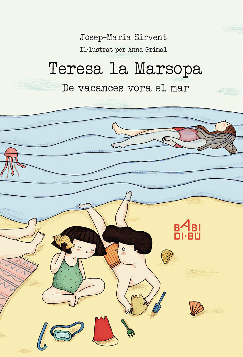 Teresa la Marsopa. De Vacances vora el mar: portada