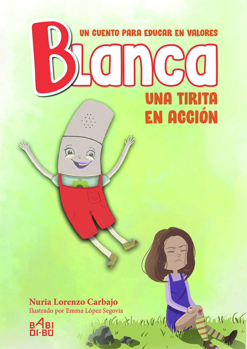Blanca, una tirita en acción: portada