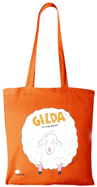 BOLSA DEL ÁLBUM GILDA, LA OVEJA GIGANTE: portada