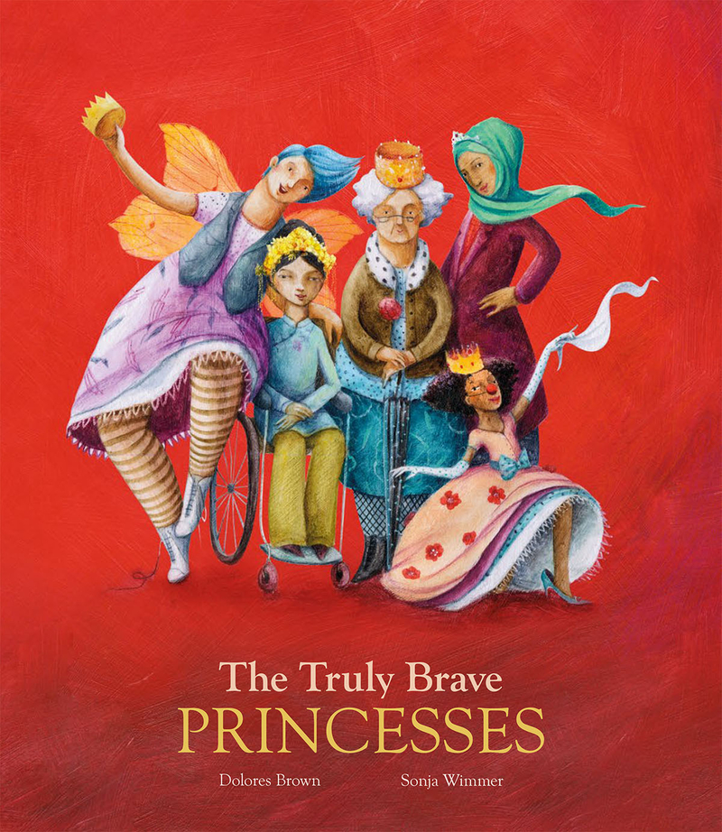 The Truly Brave Princesses: portada
