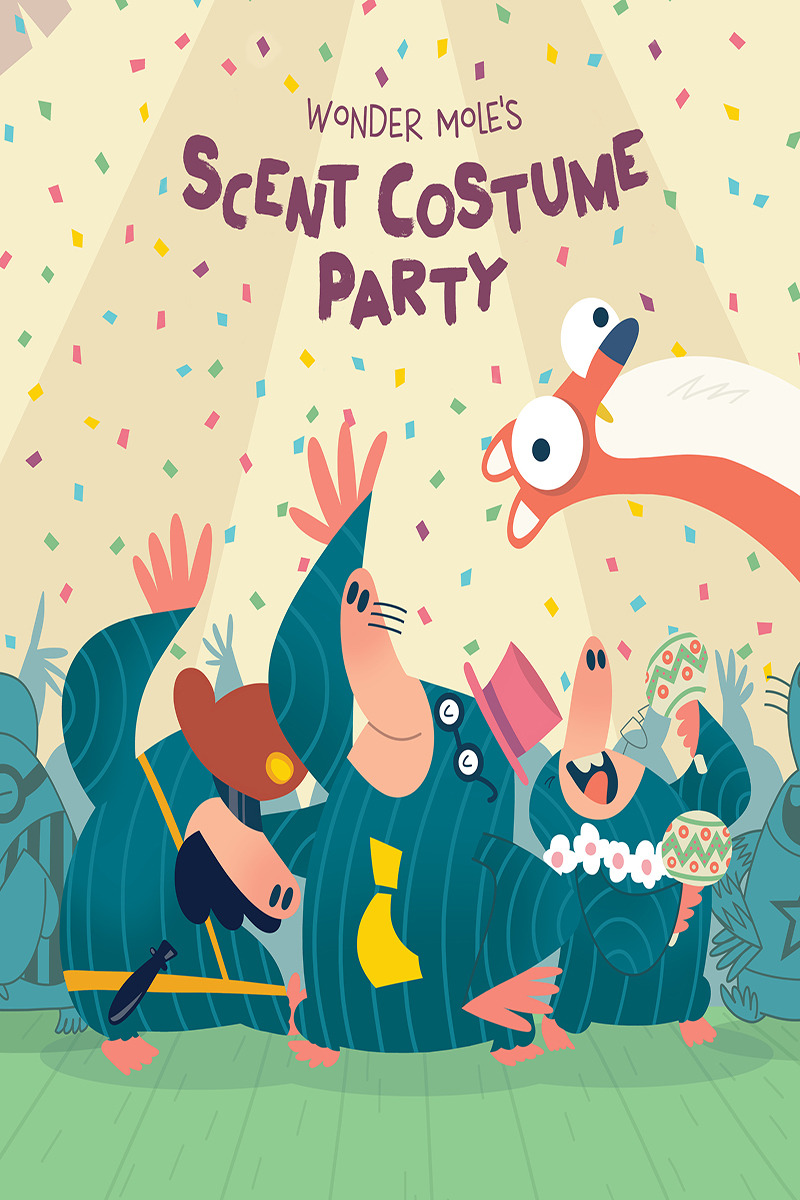 Wonder Mole's Scent Costume Party: portada