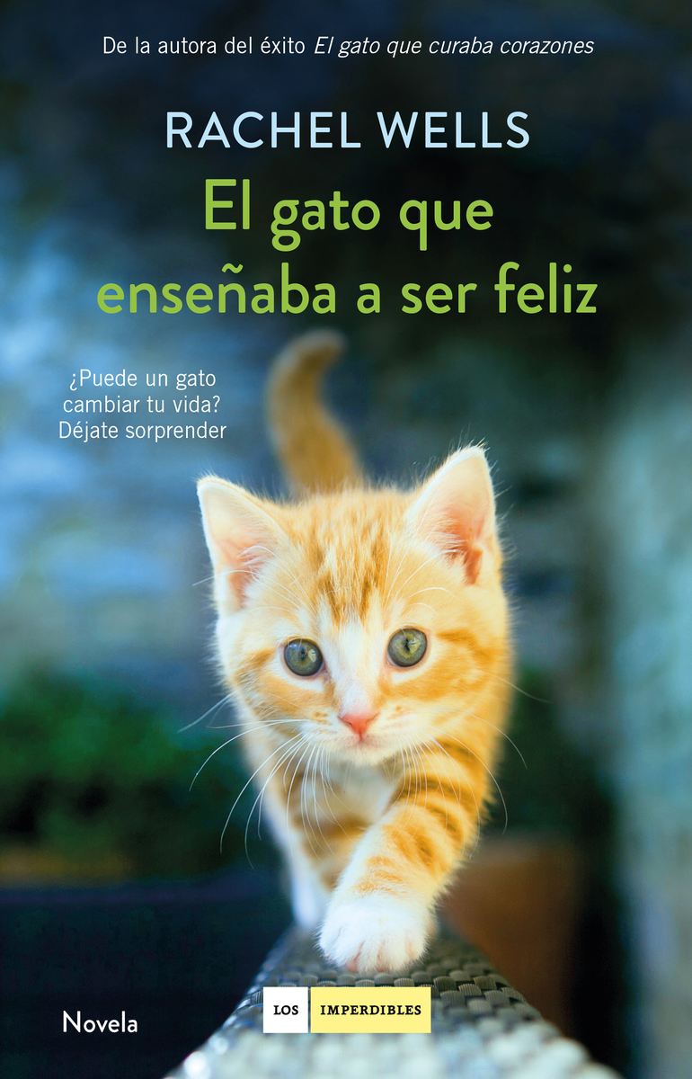 El gato que enseaba a ser feliz: portada