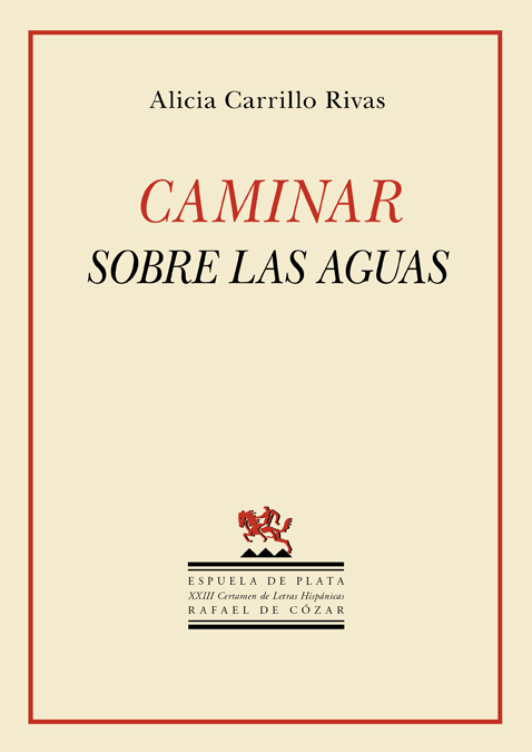 Caminar sobre las aguas: portada