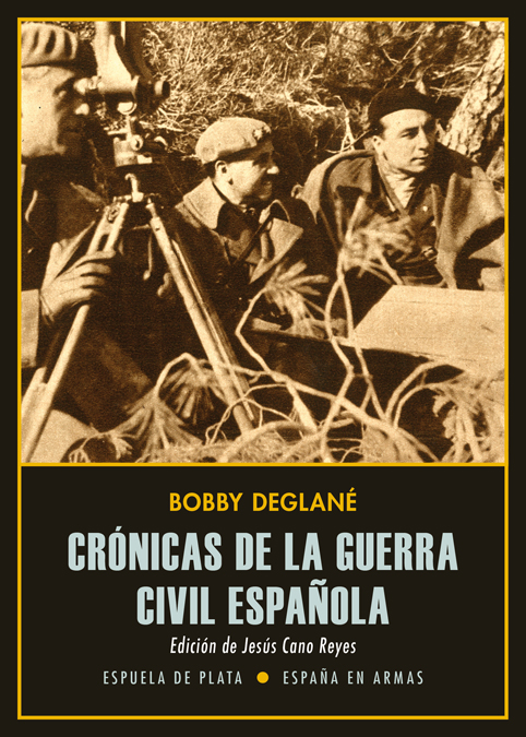 Crnicas de la guerra civil espaola: portada