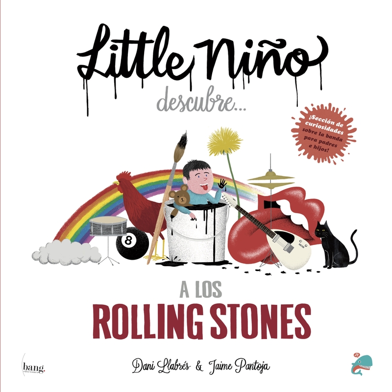 Little nio descubre a los Rolling Stones: portada