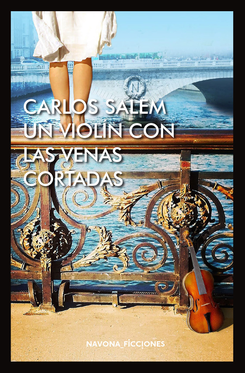 Un violín con las venas cortadas: portada
