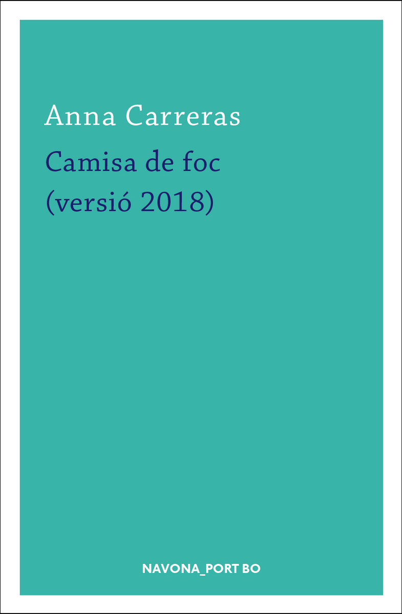 Camisa de foc (versió 2018): portada